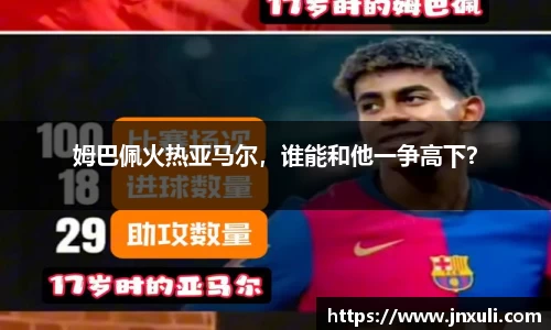姆巴佩火热亚马尔，谁能和他一争高下？