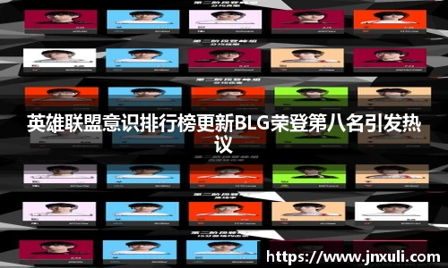 英雄联盟意识排行榜更新BLG荣登第八名引发热议